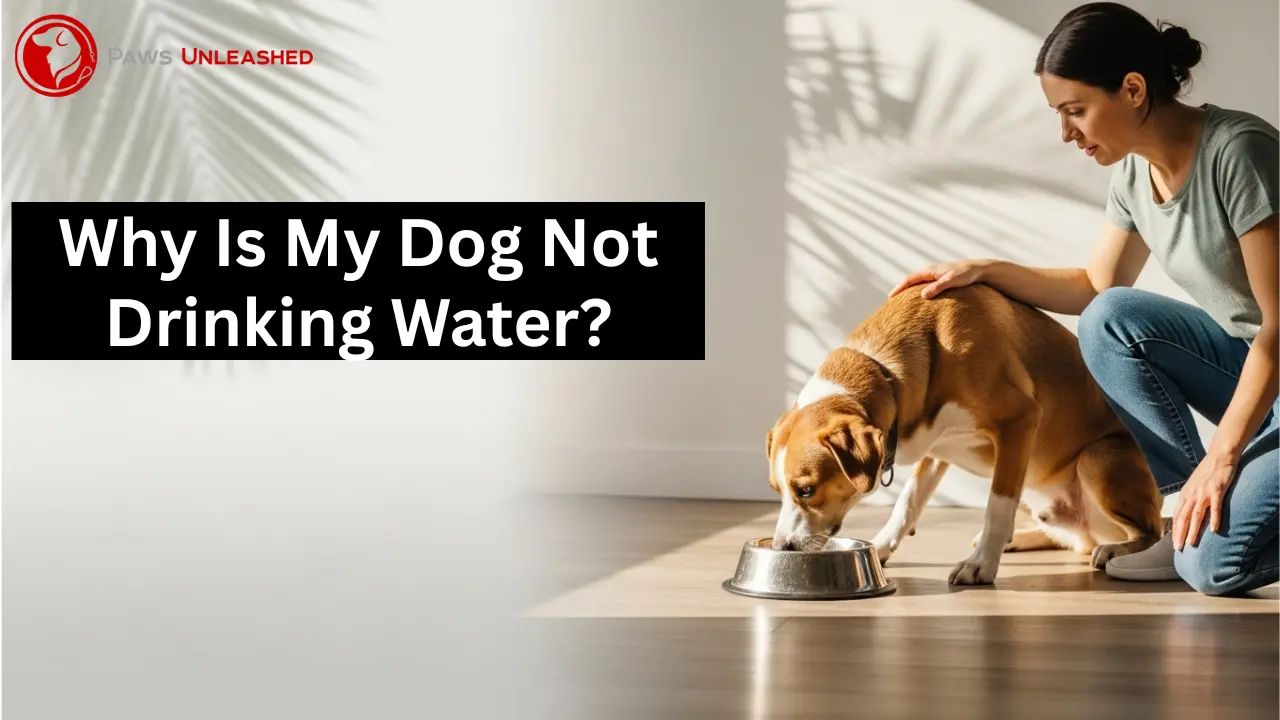 Why Is My Dog Not Drinking Water