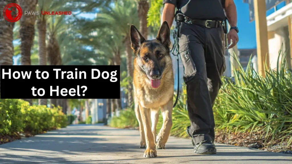 how to train dog to heel