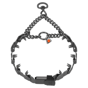 NECKTECH SPORT WITH ASSEMBLY CHAIN & CLICLOCK - STAINLESS STEEL MATTE BLACK- 26"