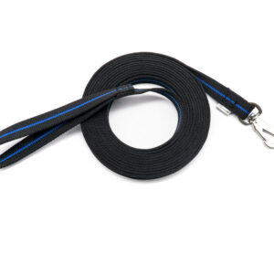 BLUELINE 15FT RUBBERIZED LEASH WITH HANDLE