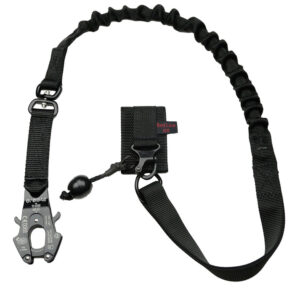 QUICK RELEASE TACTICAL BUNGEE LEASH
-BUNGEE LEASH AND BELT ATTACHMENT