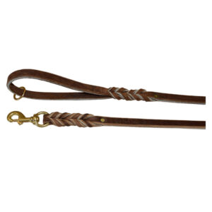 SOFT PREMIUM LEATHER LEASH 3"X1/2