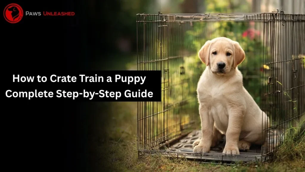 how to crate train a puppy