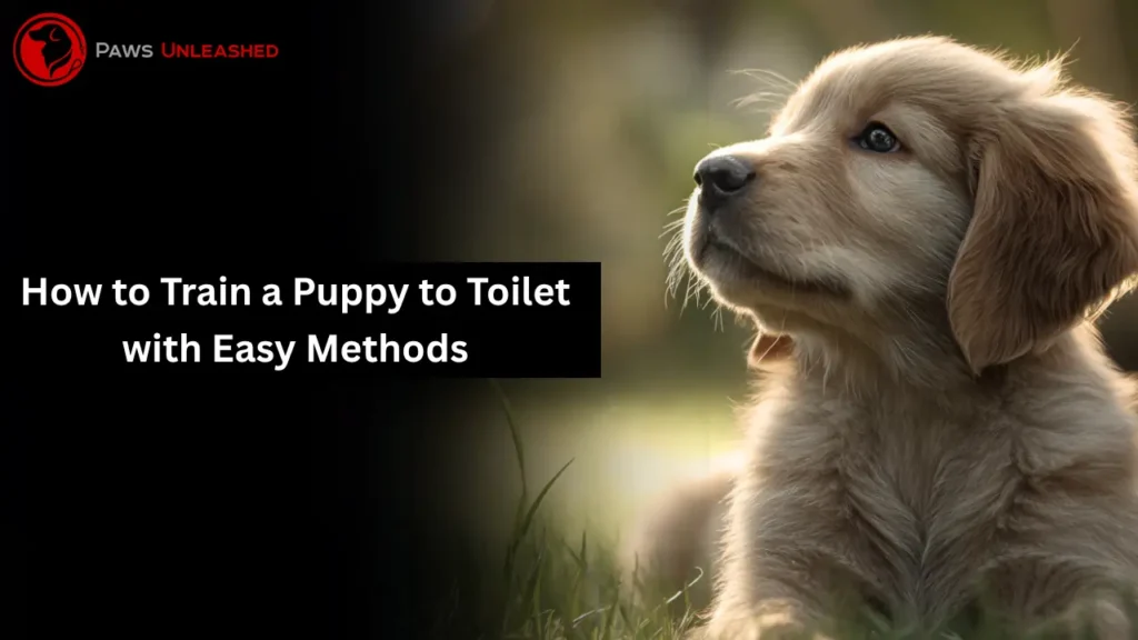 how to train a puppy to toilet
