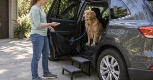 How to Teach a Dog to Exit the Car Calmly