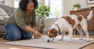 How to Teach Your Dog a Find It Cue for a Simple Food Search